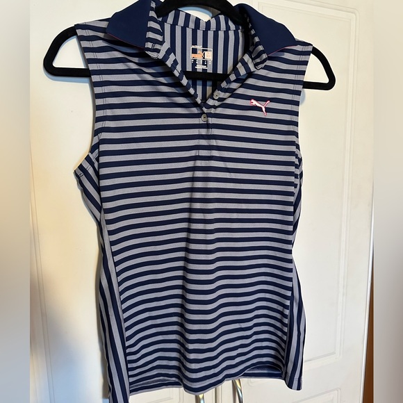 Puma women’s Golf sleeveless polo - Picture 1 of 6